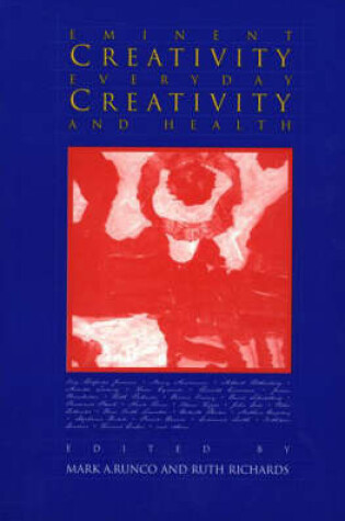 Cover of Eminent Creativity, Everyday Creativity, and Health