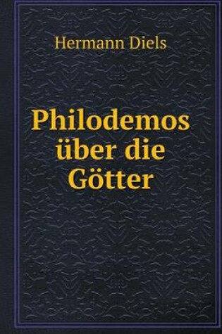 Cover of Philodemos über die Götter