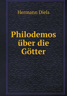 Book cover for Philodemos über die Götter