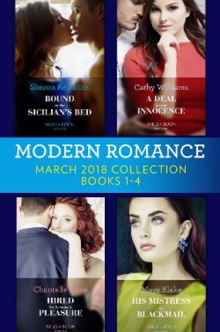 Cover of Modern Romance Collection: March 2018 Books 1 - 4