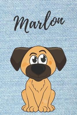 Book cover for Marlon Hunde-Notizbuch / Malbuch / Tagebuch