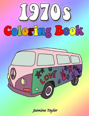 Book cover for 1970s Coloring Book