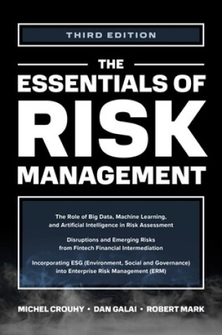 Cover of The Essentials of Risk Management, Third Edition