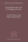 Book cover for Crack Theory and Edge Singularities