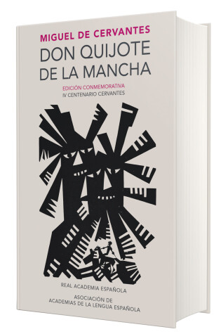 Cover of Don Quijote de la Mancha. Edición RAE / Don Quixote de la Mancha. RAE