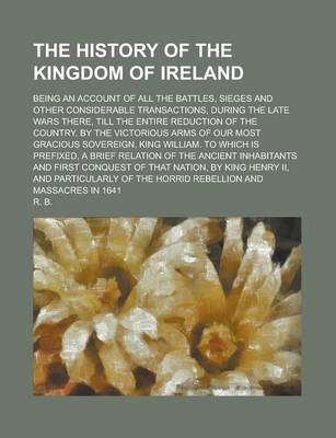 Book cover for The History of the Kingdom of Ireland