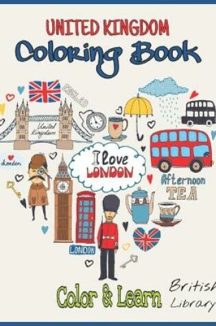 Cover of United Kingdom Coloring Book