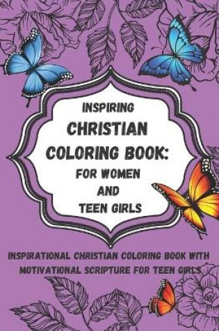 Cover of Inspiring Christian Coloring Book