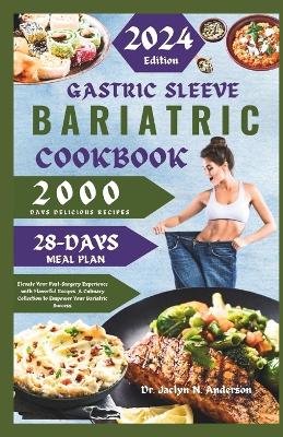 Book cover for Gastric Sleeve Bariatric Cookbook