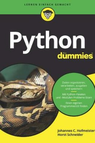 Cover of Python für Dummies