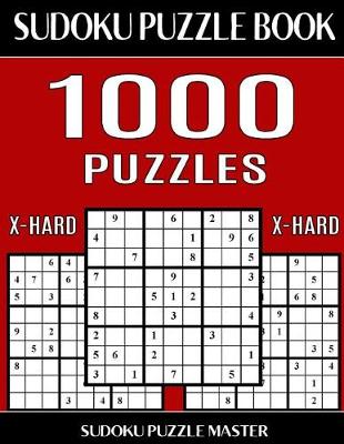 Cover of Sudoku Puzzle Book 1,000 Extra Hard Puzzles, Jumbo Bargain Size Book