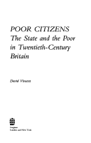 Cover of Poor Citizens