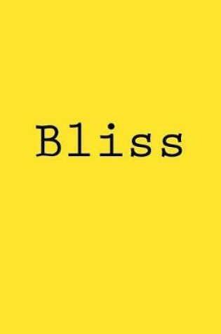 Cover of Bliss