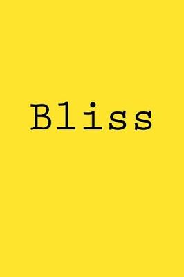 Book cover for Bliss