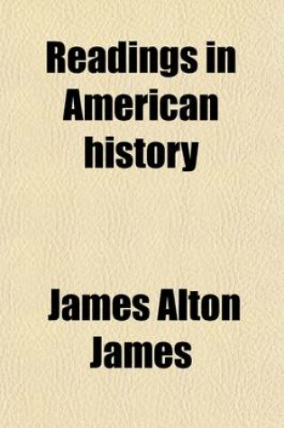 Cover of Readings in American History