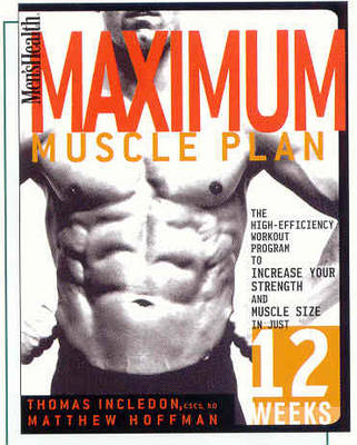 Book cover for "Men's Health" Maximum Muscle Plan