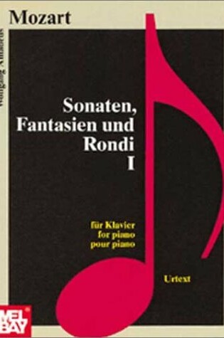 Cover of Mozart: Sonaten I