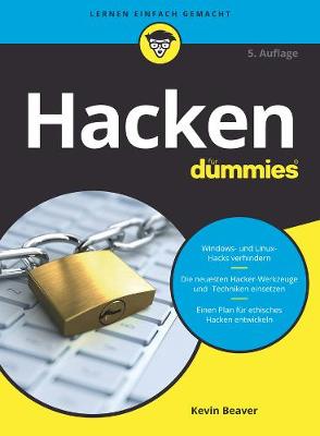 Book cover for Hacken für Dummies