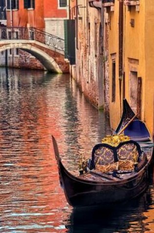 Cover of Gondola on a Canal in Venice Italy Journal