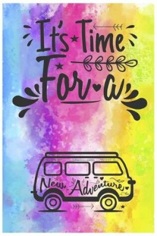 Cover of It's time for a new Adventure line notebook