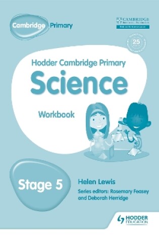 Cover of Hodder Cambridge Primary Science Workbook 5