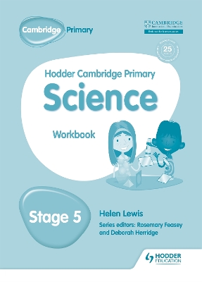 Book cover for Hodder Cambridge Primary Science Workbook 5