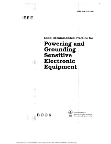 Book cover for IEEE STD 1390-1995