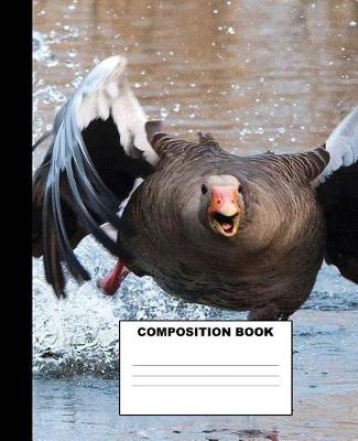 Book cover for Goose Composition Book