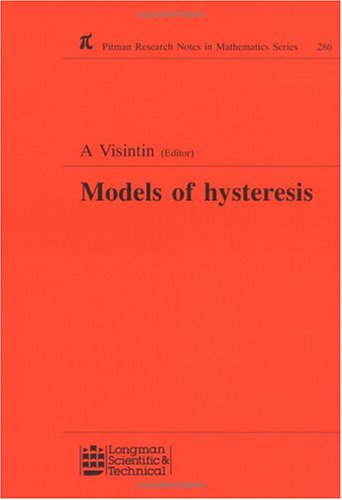 Book cover for Models of Hysteresis