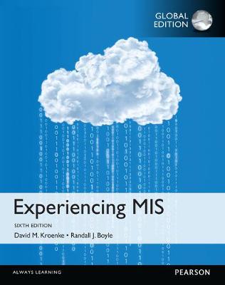 Book cover for Experiencing MIS with MyMISLab, Global Edition