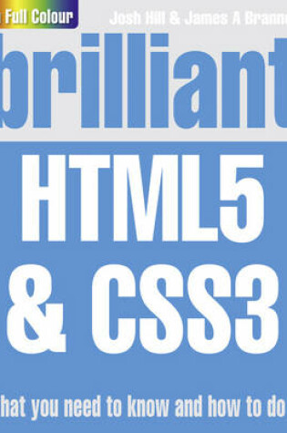 Cover of Brilliant HTML5 & CSS3