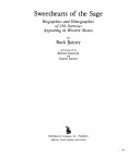 Book cover for Sweethearts of the Sage