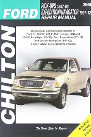 Cover of Ford Pick-ups, Expedition & Navigator Automotive Repair Manual