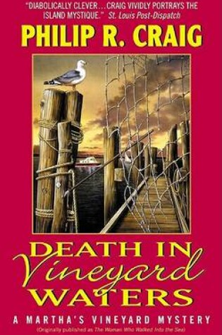 Cover of Death in Vineyard Waters