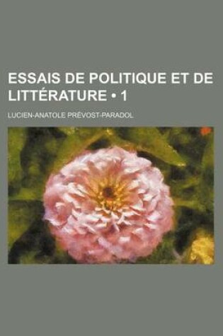 Cover of Essais de Politique Et de Litterature (1)