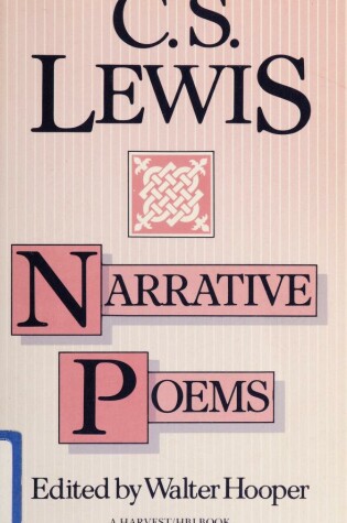 Cover of Narrative Poems