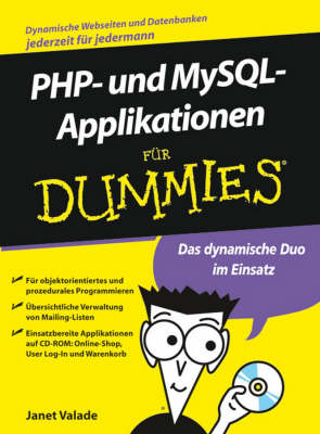 Book cover for Applikationen Mit PHP Und MySQL Fur Dummies