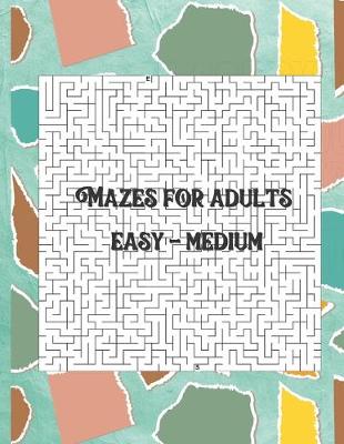 Book cover for Mazes for adults