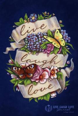 Book cover for Live Laugh Love Journal