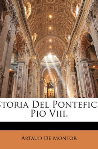 Cover of Storia del Pontefice Pio VIII.