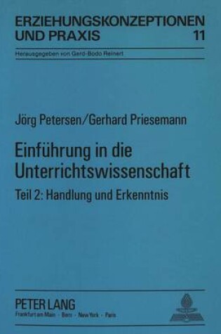 Cover of Einfuehrung in Die Unterrichtswissenschaft