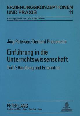 Cover of Einfuehrung in Die Unterrichtswissenschaft