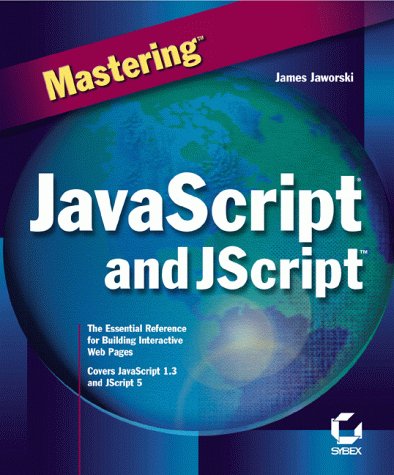 Book cover for Mastering JavaScript and JScript