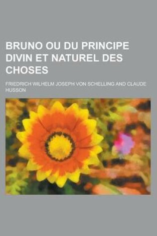 Cover of Bruno Ou Du Principe Divin Et Naturel Des Choses