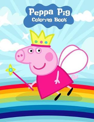 Book cover for Peppa Pig Coloring Book