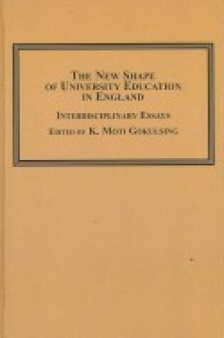 Cover of The New Shape of University Education in England