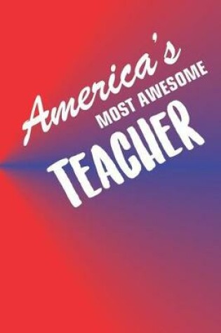 Cover of America's Most Awesome Teacher
