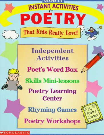 Book cover for Instant Activities for Poetry That Kids Really Love!