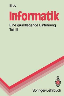 Book cover for Informatik. Eine grundlegende Einführung