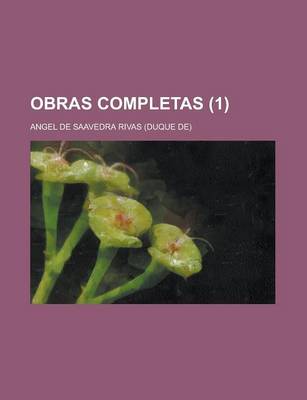 Book cover for Obras Completas Volume 1